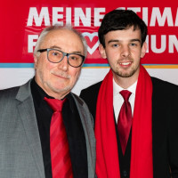 Die Vorsitzenden der bisherigen SPD-Ortsvereine Günther Schuster (Rothenburg) und Christoph Rösch (Gebsattel)